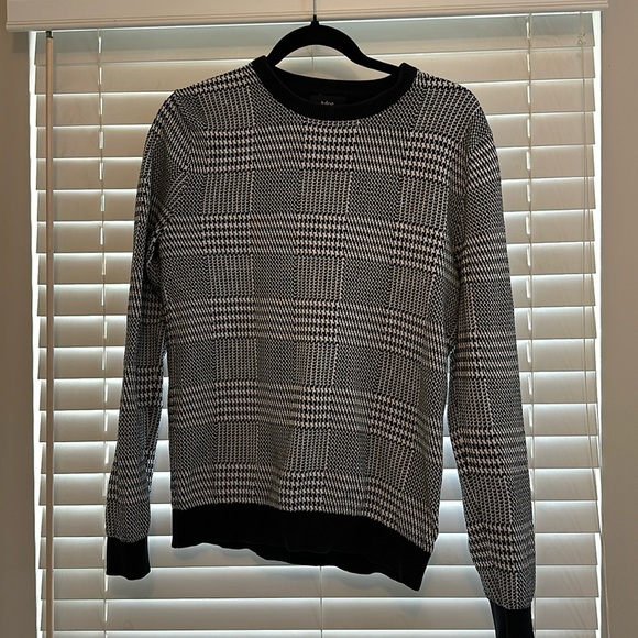 French Jules Plaid/Houndstooth sweater - Picture 1 of 5